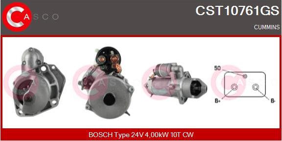 Casco CST10761GS - Starter autospares.lv