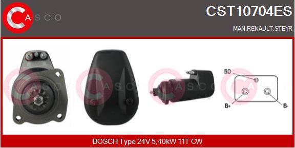 Casco CST10704ES - Starter autospares.lv