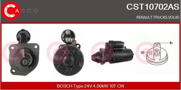 Casco CST10702AS - Starter autospares.lv