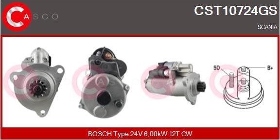 Casco CST10724GS - Starter autospares.lv