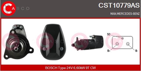 Casco CST10779AS - Starter autospares.lv