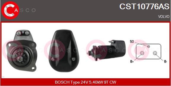 Casco CST10776AS - Starter autospares.lv