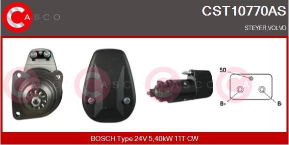 Casco CST10770AS - Starter autospares.lv