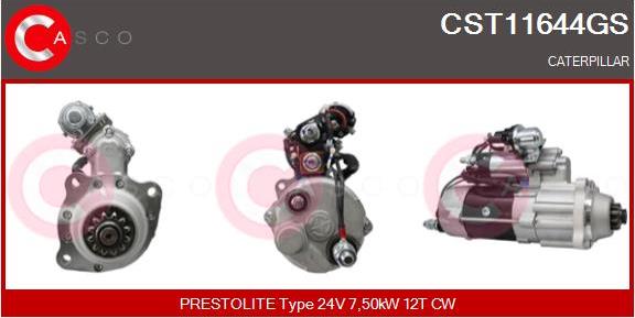 Casco CST11644GS - Starter autospares.lv