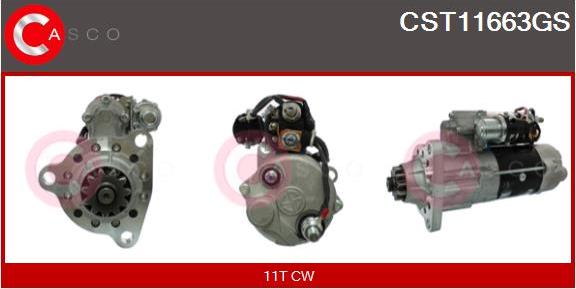 Casco CST11663GS - Starter autospares.lv