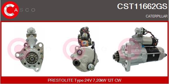 Casco CST11662GS - Starter autospares.lv