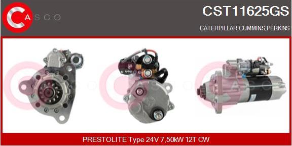 Casco CST11625GS - Starter autospares.lv