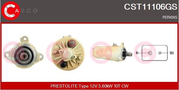 Casco CST11106GS - Starter autospares.lv