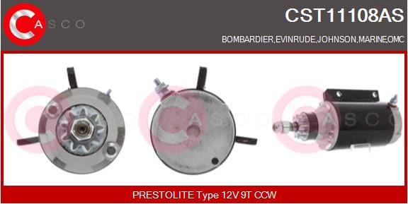 Casco CST11108AS - Starter autospares.lv