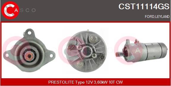 Casco CST11114GS - Starter autospares.lv