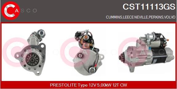 Casco CST11113GS - Starter autospares.lv