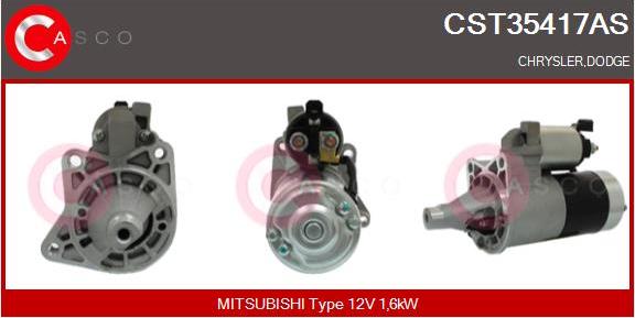 Casco CST35417AS - Starter autospares.lv