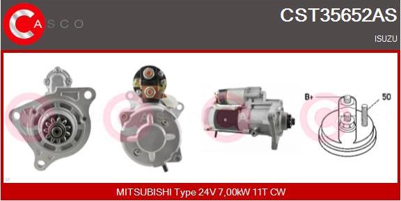 Casco CST35652AS - Starter autospares.lv