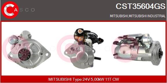 Casco CST35604GS - Starter autospares.lv