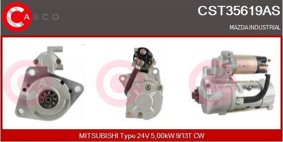 Casco CST35619AS - Starter autospares.lv