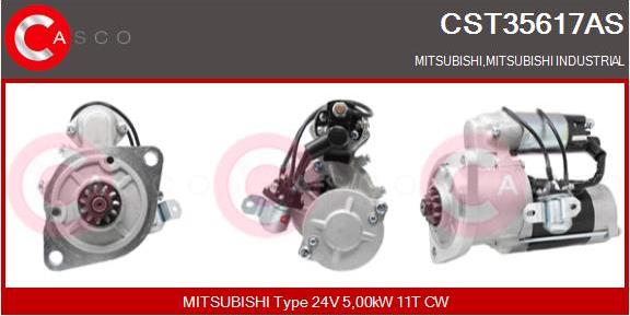 Casco CST35617AS - Starter autospares.lv