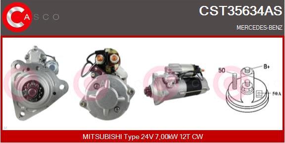 Casco CST35634AS - Starter autospares.lv