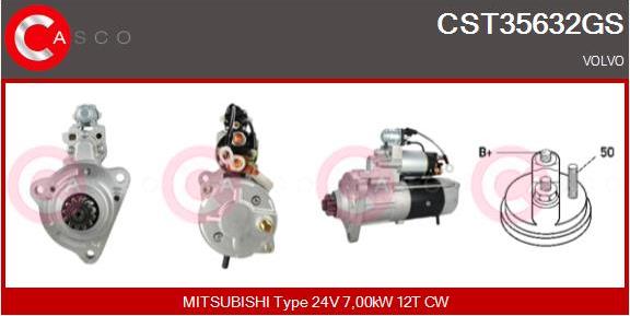 Casco CST35632GS - Starter autospares.lv