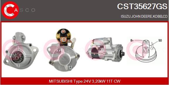 Casco CST35627GS - Starter autospares.lv