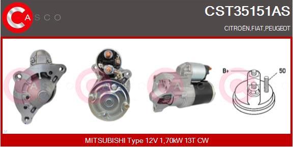 Casco CST35151AS - Starter autospares.lv