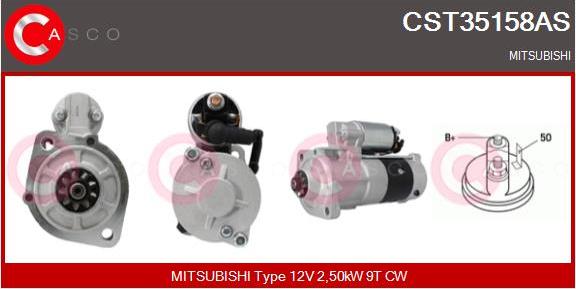 Casco CST35158AS - Starter autospares.lv