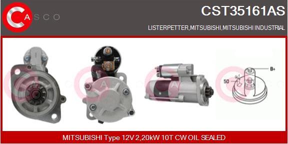 Casco CST35161AS - Starter autospares.lv