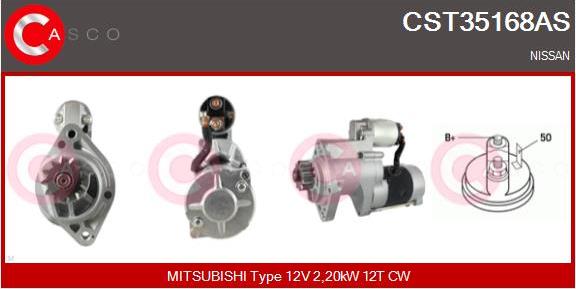 Casco CST35168AS - Starter autospares.lv