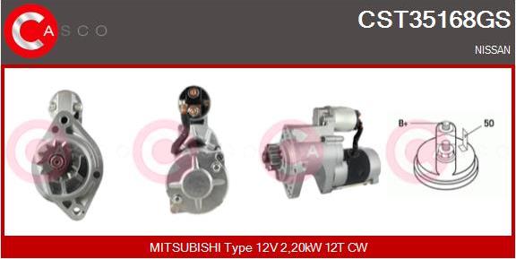 Casco CST35168GS - Starter autospares.lv