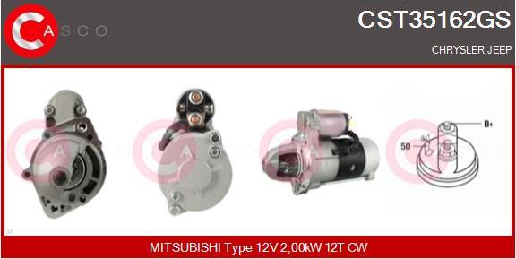 Casco CST35162GS - Starter autospares.lv