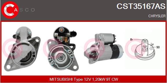 Casco CST35167AS - Starter autospares.lv