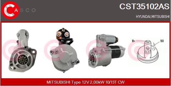 Casco CST35102AS - Starter autospares.lv