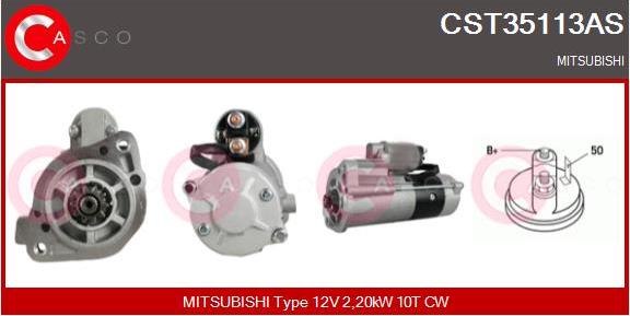 Casco CST35113AS - Starter autospares.lv