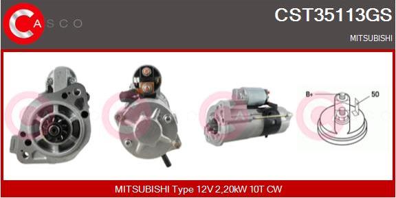 Casco CST35113GS - Starter autospares.lv