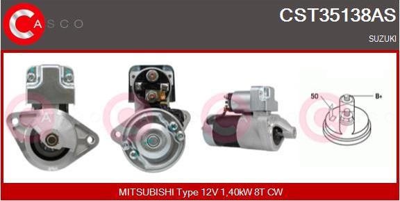 Casco CST35138AS - Starter autospares.lv