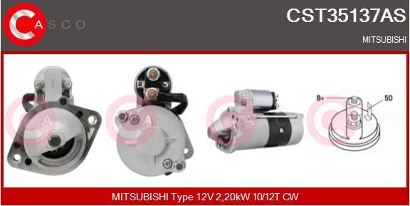 Casco CST35137AS - Starter autospares.lv