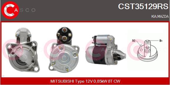 Casco CST35129RS - Starter autospares.lv