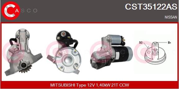 Casco CST35122AS - Starter autospares.lv