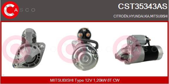 Casco CST35343AS - Starter autospares.lv