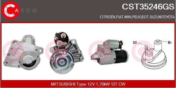 Casco CST35246GS - Starter autospares.lv