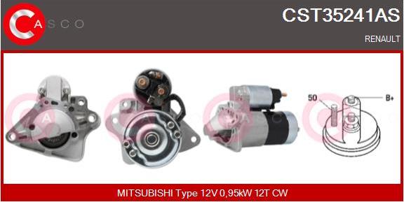 Casco CST35241AS - Starter autospares.lv