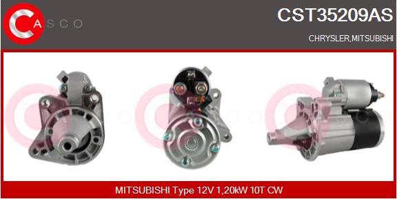 Casco CST35209AS - Starter autospares.lv