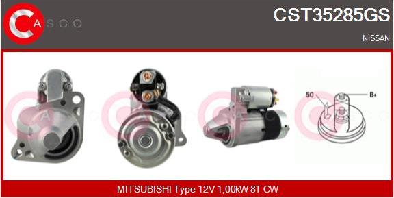 Casco CST35285GS - Starter autospares.lv