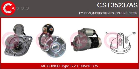 Casco CST35237AS - Starter autospares.lv