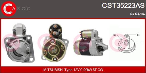 Casco CST35223AS - Starter autospares.lv