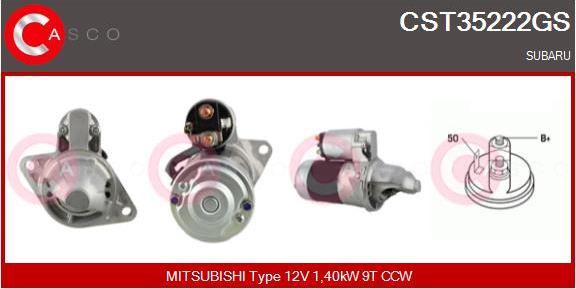 Casco CST35222GS - Starter autospares.lv