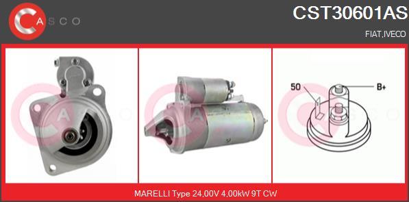 Casco CST30601AS - Starter autospares.lv