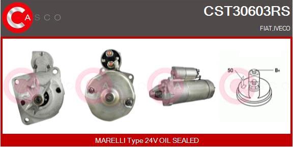 Casco CST30603RS - Starter autospares.lv