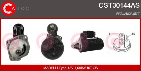 Casco CST30144AS - Starter autospares.lv