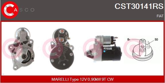 Casco CST30141RS - Starter autospares.lv