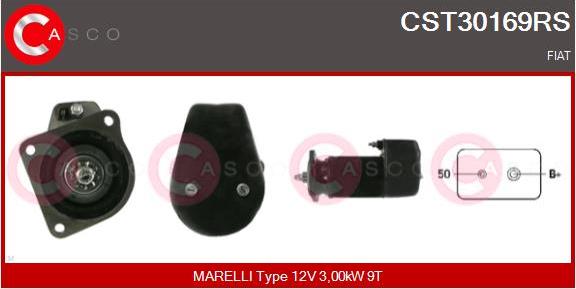 Casco CST30169RS - Starter autospares.lv